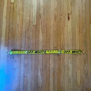 Off White Duffel bag strap